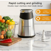MEGAWISE 500W Electric Food Chopper, 4L Glass Bowl Meat Grinder for Kitchen