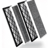 MEGAWISE 4-pack Tesla Model Y air intake filter, activated carbon, OEM fit