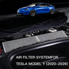 MEGAWISE 4-pack Tesla Model Y air intake filter, activated carbon, OEM fit