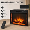 MEGAWISE Electric Fireplace Insert, 33-Inch Firebox, 1400W, Remote