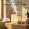 MEGAWISE Cool Mist Humidifier, 6L, Quiet, Top Fill for Bedroom & Office