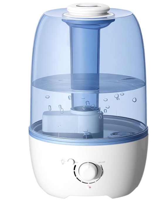 MEGAWISE 3.2L Cool Mist Humidifier, Quiet with Auto Shut-Off