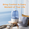 MEGAWISE 3.2L Cool Mist Humidifier, Quiet with Auto Shut-Off