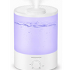 MegaWise Healthy Top-Refill Cool Mist Humidifiers for Bedroom, 24dB Ultrasonic Air Vaporizer with Water Filter for Baby [PP Material], Colorful Night Light,1 Gal Essential Oil Diffuser, Auto Shut Off