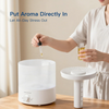H1-XIT 2 Pack of 2L Cool Mist Humidifier, Top Refill, Nano Fine Mist Out Put, No Leakage for baby, bedroom, living room