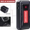 MEGAWISE 2500A 12V Jump Starter for 8.0L Gas/6.5L Diesel Engines