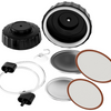 MEGAWISE Jar Sealing Accessory Kit for MEGAWISE &Food Saver Vacuum machines Regular and Wide Mouth