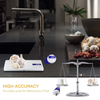 MegaWise Digital Kitchen Scale – 33lb/15kg Waterproof & Rechargeable Food Scale, 1g/0.04oz Precision, 5-Unit Conversion, LCD Display, Tare Function – for Baking, Cooking, and Meal Prep (2)