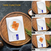 MegaWise Digital Kitchen Scale – 33lb/15kg Waterproof & Rechargeable Food Scale, 1g/0.04oz Precision, 5-Unit Conversion, LCD Display, Tare Function – for Baking, Cooking, and Meal Prep (2)