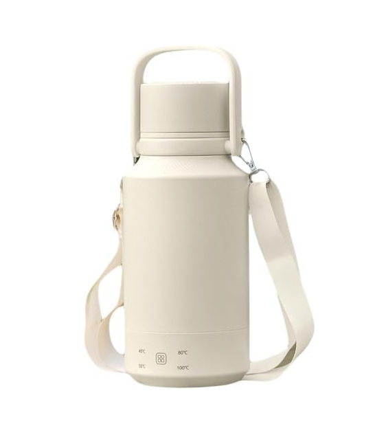 MEGAWISE 1L Portable Electric Heating Kettle with Boil Dry Protection