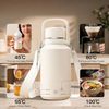 MEGAWISE 1L Portable Electric Heating Kettle with Boil Dry Protection