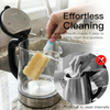 MEGAWISE Electric Glass Kettle 2L, LED Light, Auto Shut-Off