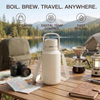 MEGAWISE 1L Portable Electric Heating Kettle with Boil Dry Protection
