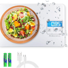 MegaWise Digital Kitchen Scale – 33lb/15kg Waterproof & Rechargeable Food Scale, 1g/0.04oz Precision, 5-Unit Conversion, LCD Display, Tare Function – for Baking, Cooking, and Meal Prep (2)