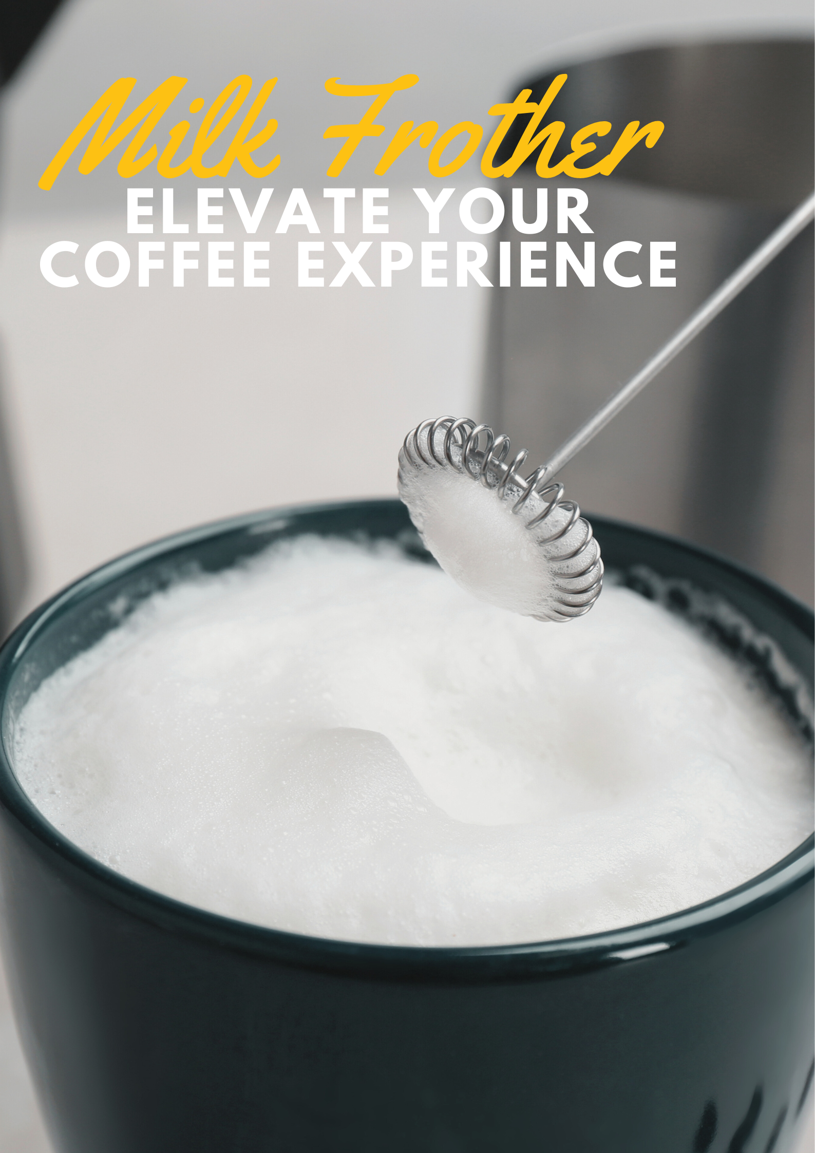 MEGAWISE Pro 5-in-1 Immersion Hand Blender, 400W Powerful Motor, 12 Speed Settings, 500ml Chopper, 600ml Beaker, Whisk & Milk Frother, Titanium-Reinforced Blades for Superior Blending