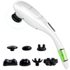 MEGAWISE Cordless Hand Massager, Deep Tissue Massager with 5 Massage Heads