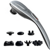 MEGAWISE Handheld Massager, Deep Tissue Percussion Massager with 6 Heads