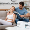 MEGAWISE Handheld Massager, Deep Tissue Percussion Massager with 6 Heads