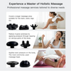MEGAWISE Cordless Hand Massager, Deep Tissue Massager with 5 Massage Heads