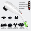 MEGAWISE Cordless Hand Massager, Deep Tissue Massager with 5 Massage Heads