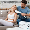 MEGAWISE Cordless Hand Massager, Deep Tissue Massager with 5 Massage Heads