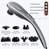 MEGAWISE Handheld Massager, Deep Tissue Percussion Massager with 6 Heads