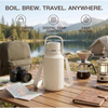 MEGAWISE 1L Portable Electric Kettle, 4 Temp Settings, 8H Keep Warm