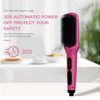 MEGAWISE Ceramic Ionic Hair Straightener Brush,MCH Fast Heating, Anti-Scald