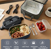MEGAWISE 1.5L Electric Lunch Box, 80W Food Warmer for Car, Truck and Work