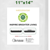 MEGAWISE Vacuum Sealer Bags 25 Count, 11x14