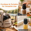 MEGAWISE Portable Vacuum Sealer, 58kPa, Cordless, One-Touch Pump