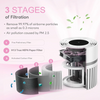 MEGAWISE EPI810 Air Purifier for Small Rooms | Captures Dust, Smoke, Pet Hair | Ideal for Home, Office, Bedroom