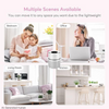 MEGAWISE Air Purifier, 215 Sq Ft Coverage, True HEPA Filter, Air Monitor
