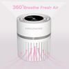 MEGAWISE Air Purifier, 215 Sq Ft Coverage, True HEPA Filter, Air Monitor