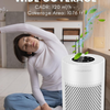 MEGAWISE Air Purifier for Home and Pets Hair, Smokers in Bedroom, Large Room, Smart Air Quality Sensor, Filters VOCs, Odors, Dust, Ozone Free