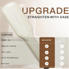 MEGAWISE Hair Straightener Brush Series (Pearl White)