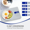 MEGAWISE Digital Kitchen Scale, 33lbs Food Scale with Precise Measurement