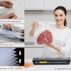 MEGAWISE Vacuum Sealer Bags 100 Count, 50pcs 6x10 & 50pcs 8x12 Bags