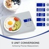 MEGAWISE Digital Kitchen Scale, 33lbs Food Scale with Precise Measurement