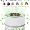 MEGAWISE HEPA Air Purifier 2 Pack,Quiet Compact Air Cleaner for Home&Office