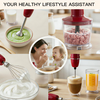 MEGAWISE Hand Blender, 5-in-1 Variable Speed for Soups, Smoothies & Baking