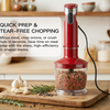 MEGAWISE Hand Blender, 5-in-1 Variable Speed for Soups, Smoothies & Baking