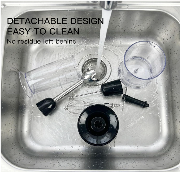 MEGAWISE 1000W Immersion Hand Blender, 5-in-1 Stick Blender Set