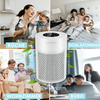 MEGAWISE Air Purifier for Home, True HEPA Filter, Auto Mode, 216 Sq Ft