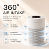 MEGAWISE Air Purifier for Home, True HEPA Filter, Auto Mode, 216 Sq Ft