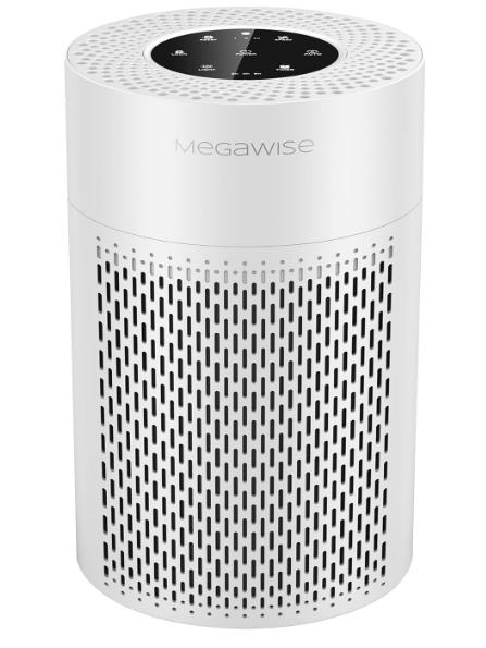 MEGAWISE Air Purifier for Home, True HEPA Filter, Auto Mode, 216 Sq Ft