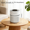 MEGAWISE HEPA Air Purifier, Compact Air Cleaner with Multi-Layer Filter