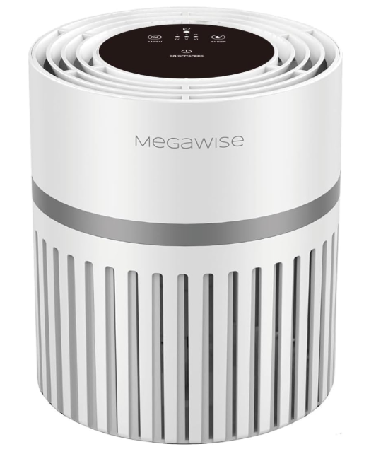 MEGAWISE HEPA Air Purifier, Compact Air Cleaner with Multi-Layer Filter