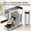 MEGAWISE Espresso Machine with 20Bar High-Pressure Extraction