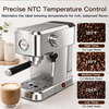 MEGAWISE Espresso Machine with 20Bar High-Pressure Extraction